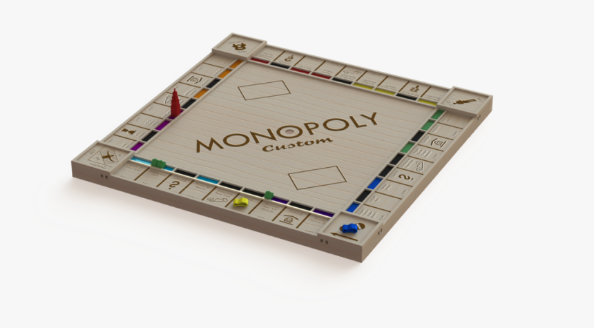 3d Print Monopoly Pieces, HD Png Download