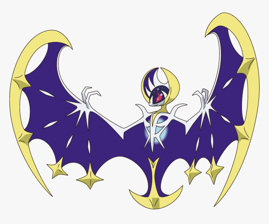 792lunala Sm Anime - Pokemon Lunala, HD Png Download