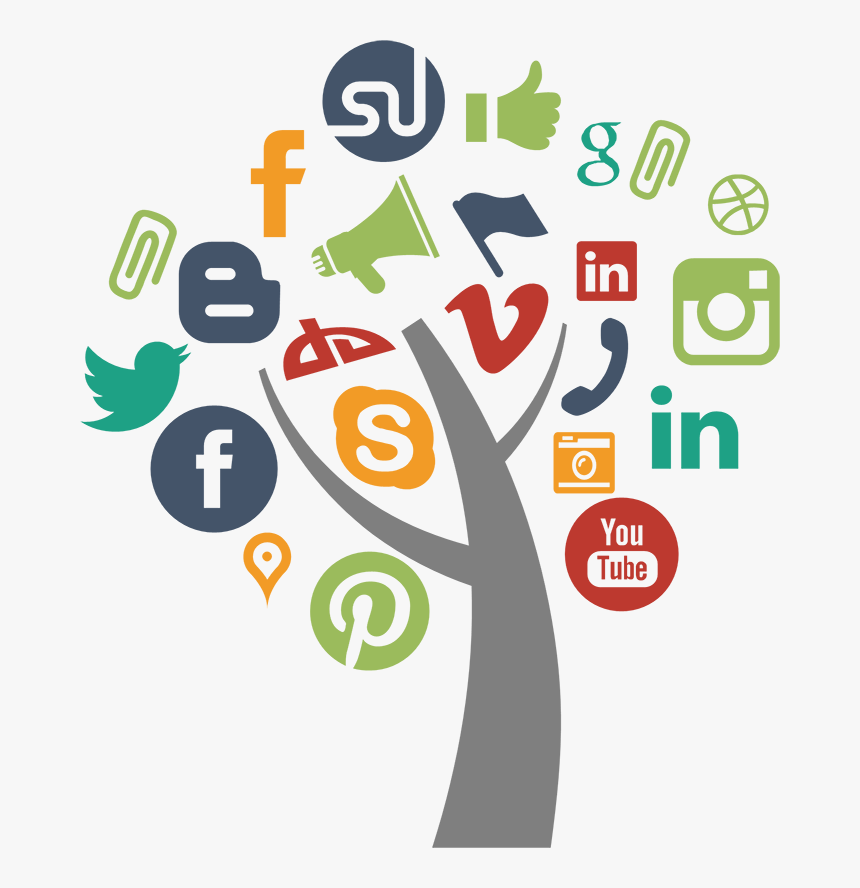 Ppt Templates For Social Media, HD Png Download