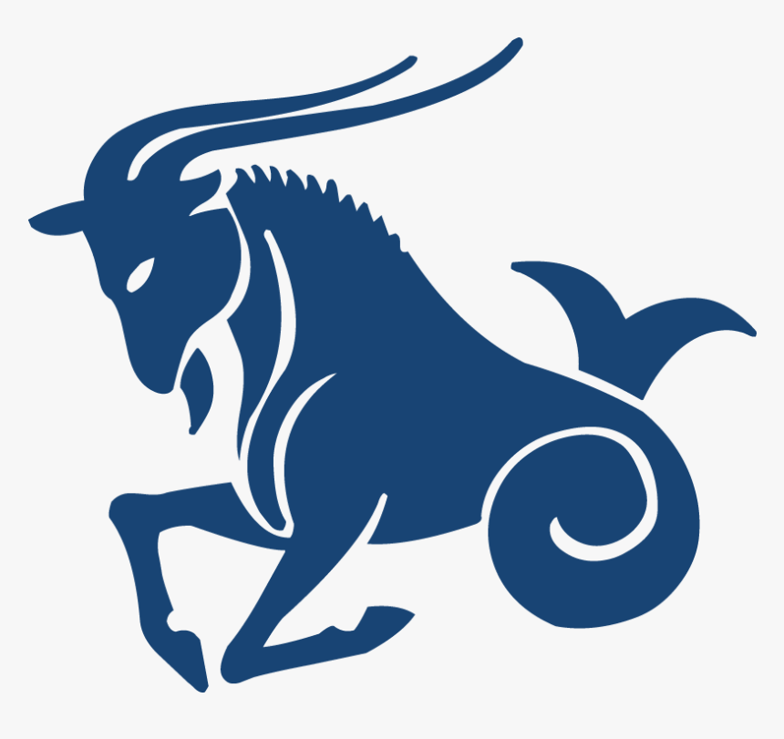 Horoscope Capricorn Sign Clipart - Capricorn Zodiac Sign Png, Transparent Png