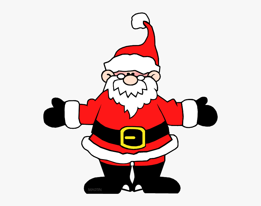 Christmas Santa Clipart , Png Download - Phillip Martin Clipart Christmas, Transparent Png