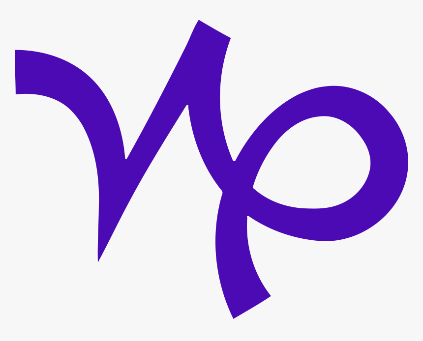 Area,purple,text - Capricorn Symbol, HD Png Download