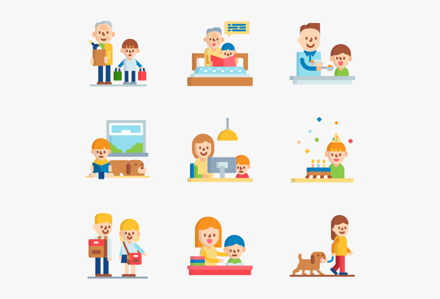 Family Life - Parenting Icon Png, Transparent Png