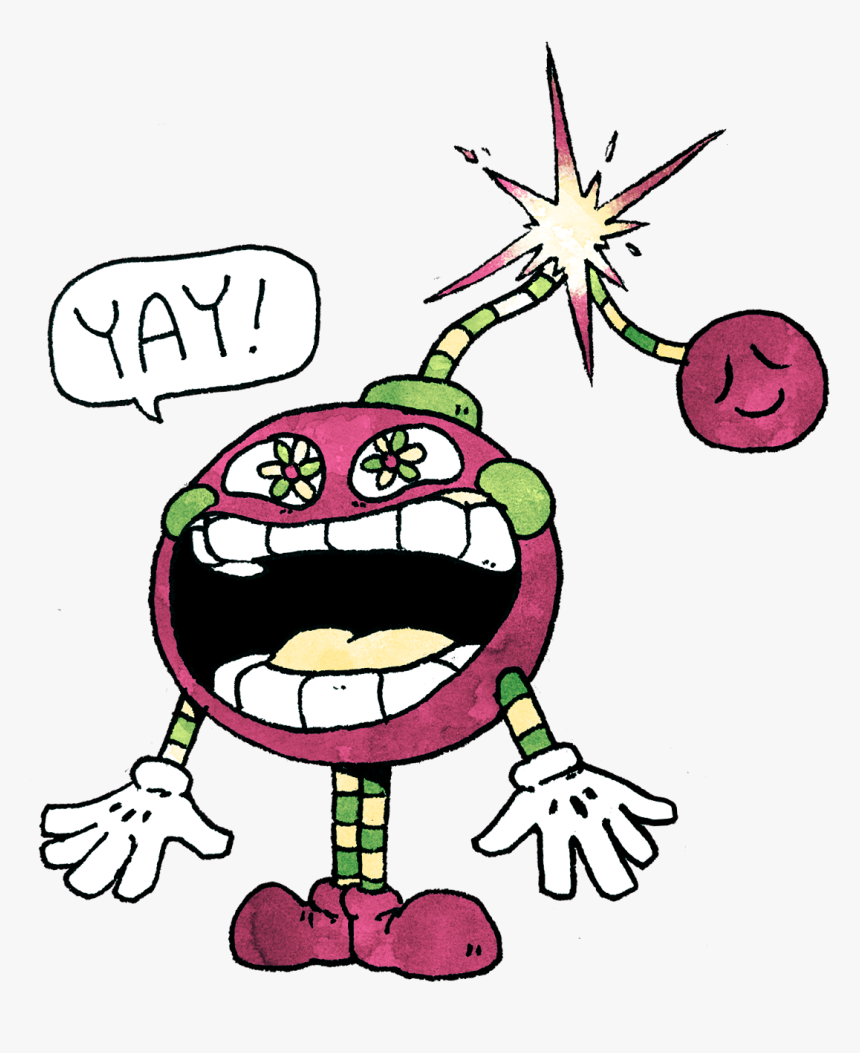 Its Life’s Purpose Is To Violently Detonate - Cartoon, HD Png Download