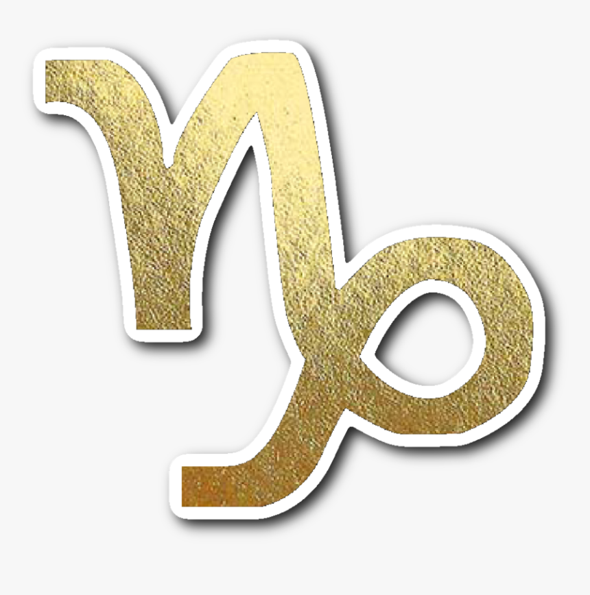 Capricorn Transparent Gold, HD Png Download