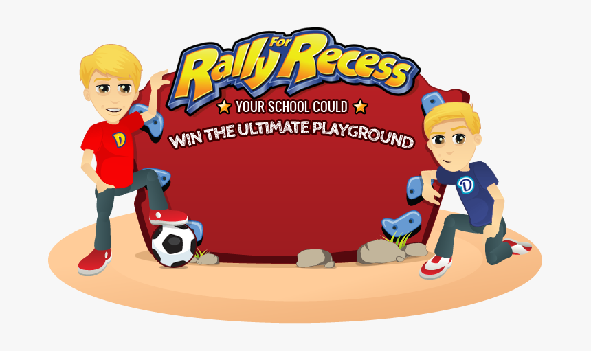 Rally For Recess, Danimals, Win New Playground For - Cartoon, HD Png Download