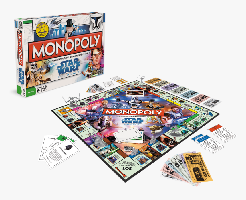 Monopoly The Clone Wars, HD Png Download
