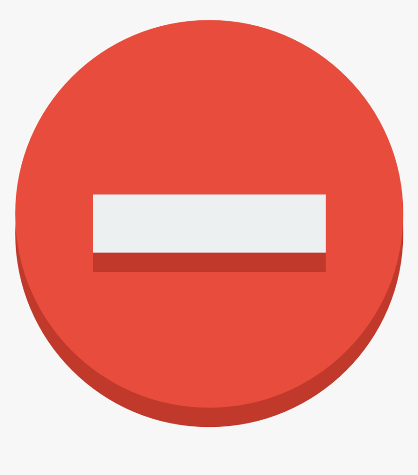 Icon Png - Signo De Prohibicion Icono, Transparent Png