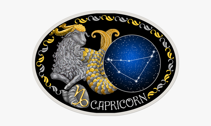 Macedonia 2014 10 Denars Capricorn Signs Of The Zodiac - Circle, HD Png Download