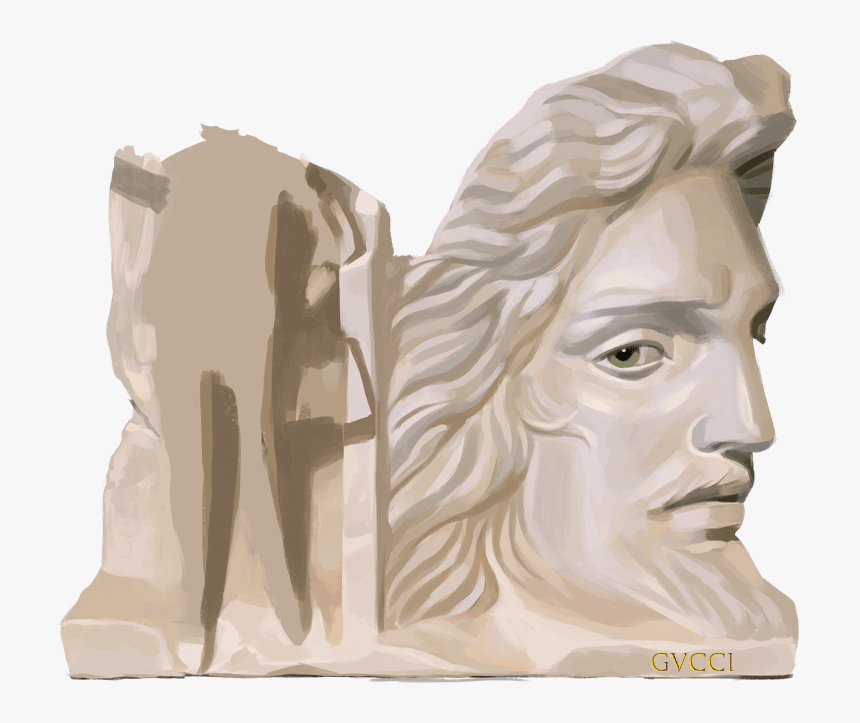 Greek Bust Png, Transparent Png
