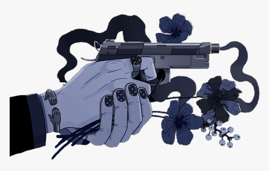 Girl Hand Gun Aesthetic Gun Aesthetic Girl Hd Png Download Transparent Png Image Pngitem