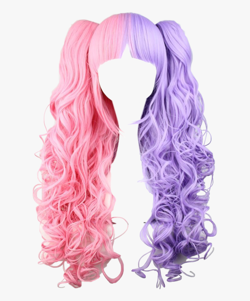 Pink Wig Png, Transparent Png