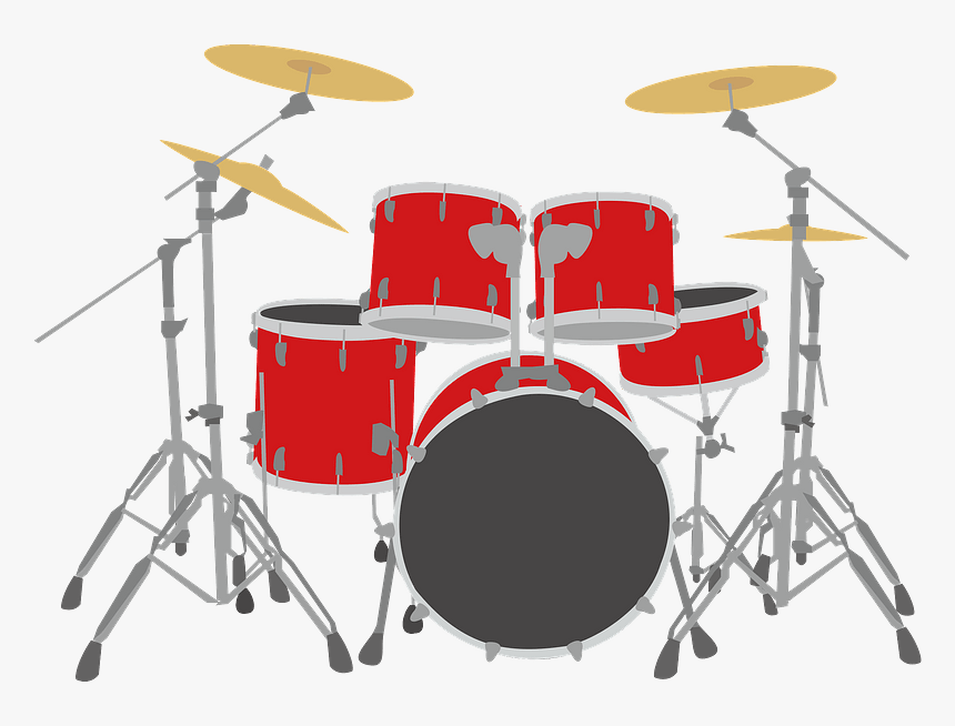 Drum Kit Musical Instrument Clipart ドラム フリー 素材 イラスト Hd Png Download Transparent Png Image Pngitem