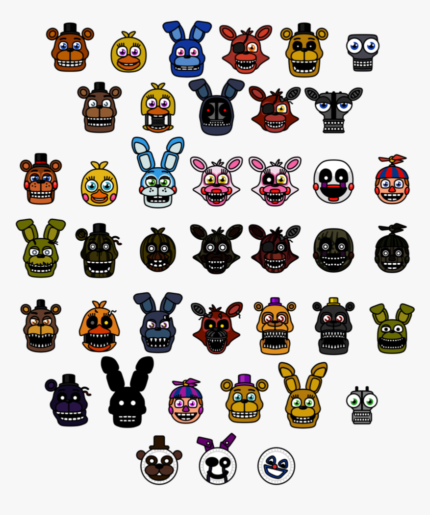 Fnaf World Png, Transparent Png