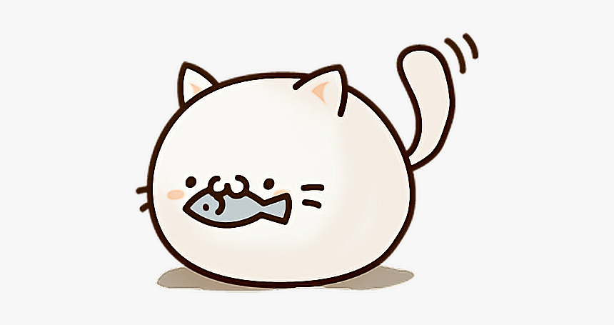 Kawaii Cat Png, Transparent Png