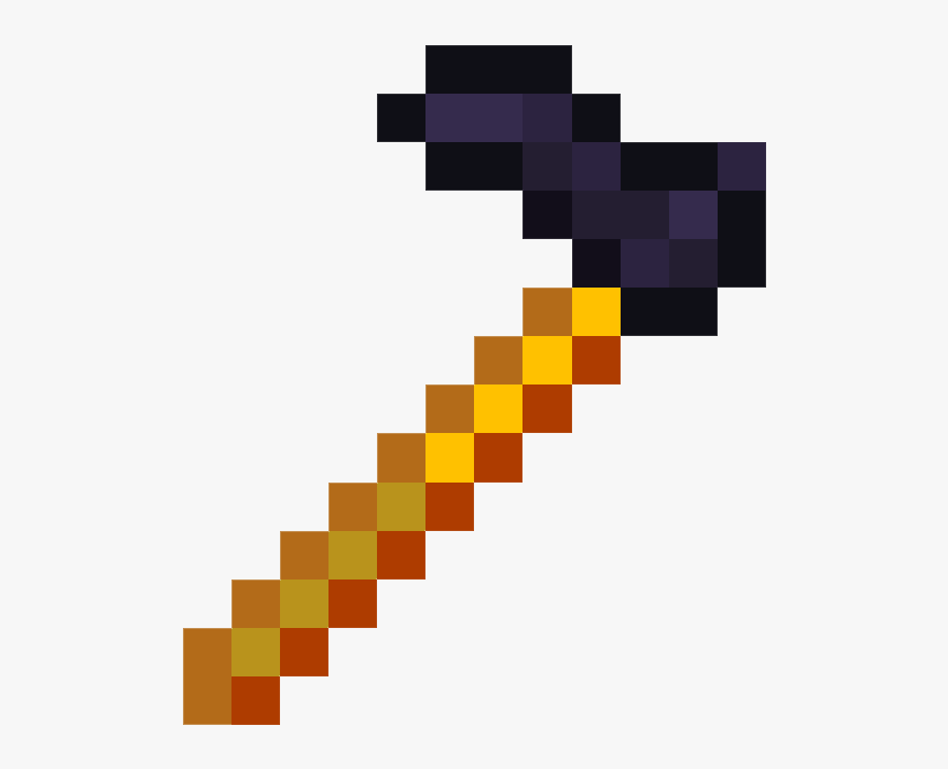 Minecraft Gold Png, Transparent Png