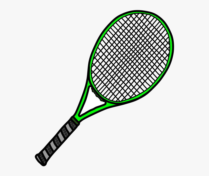 Green Icon Racket Tennis Racket, Bright Green, HD Png Download , Transparent Png Image ...