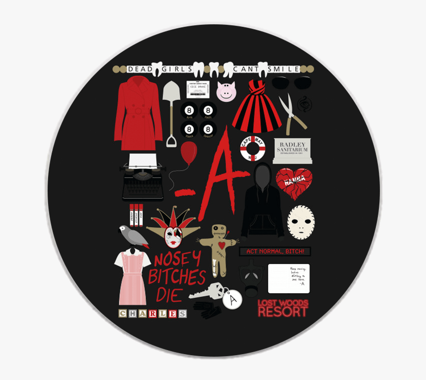 Topsocket Pretty Little Liars Icons, HD Png Download
