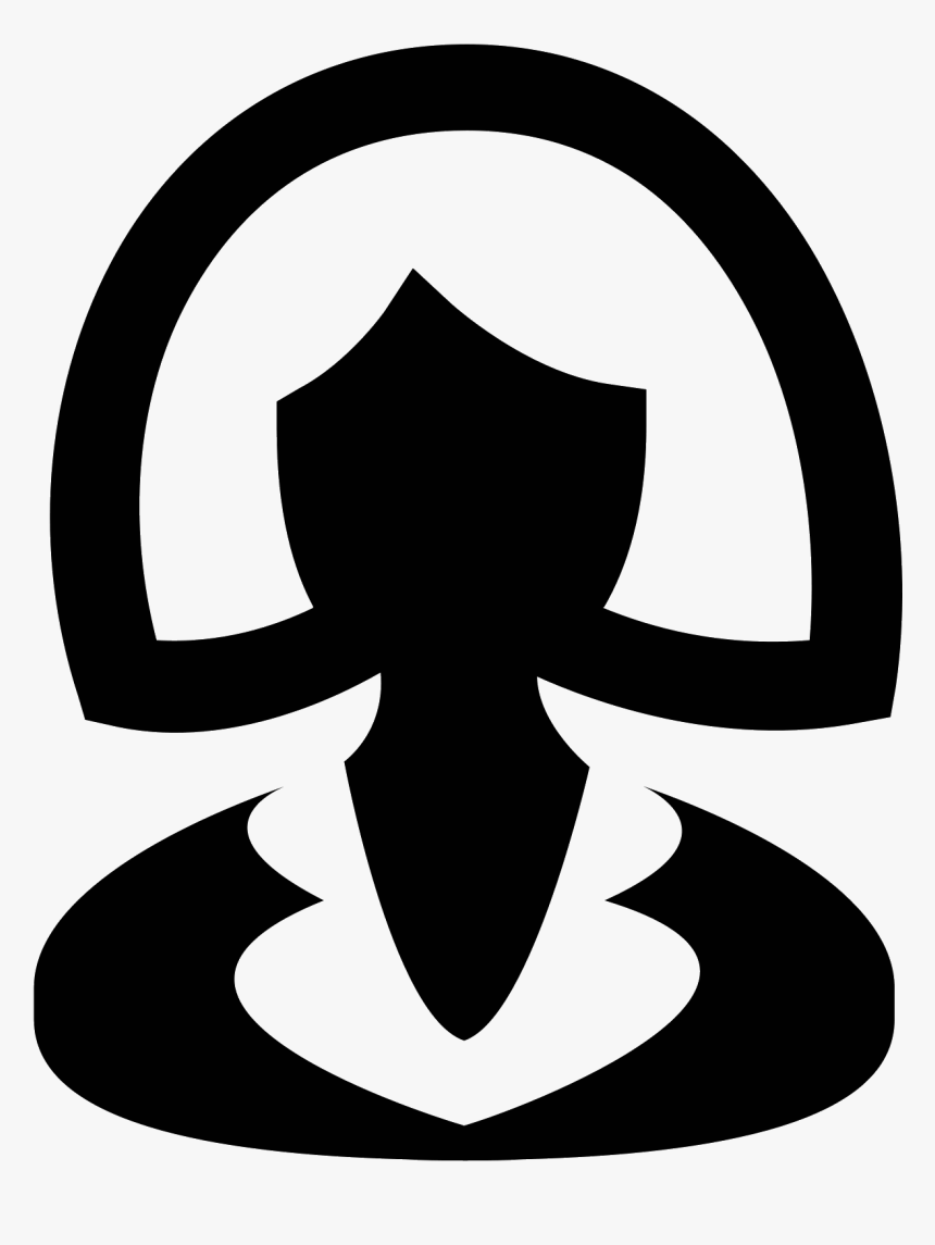 It S A Simplified Portrait Of A Head Bearing A Female - Pink Business Woman Icon, HD Png Download