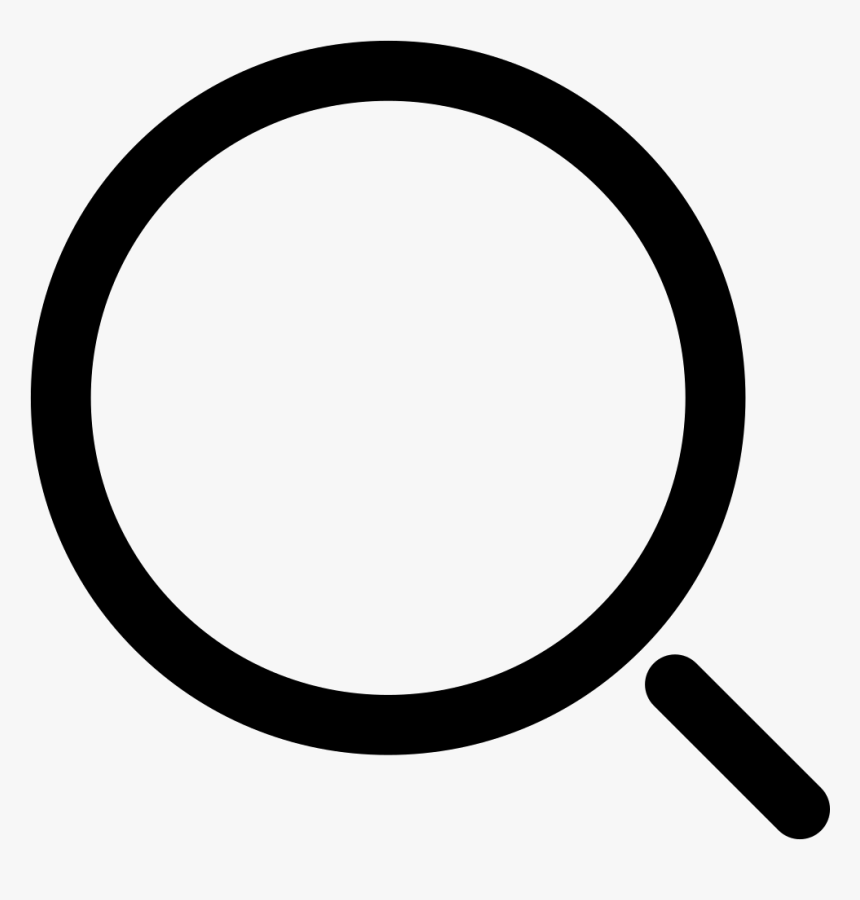 Magnifier - Icon Search Box Png, Transparent Png