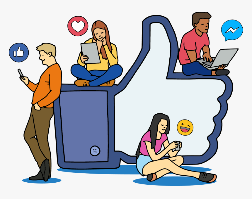 Social Media Sharing Png, Transparent Png
