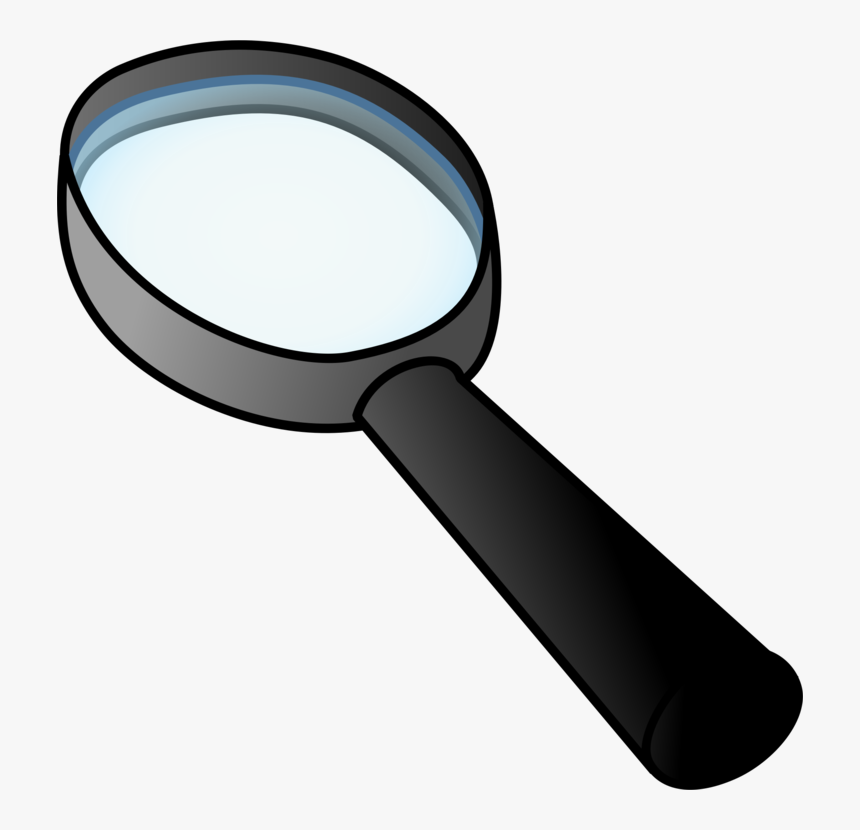 Hardware,line,magnifying Glass - Clipart Magnifying, HD Png Download