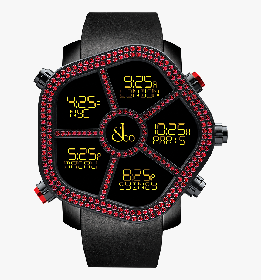 Jacob And Co 5 Time Zone Ghost, HD Png Download