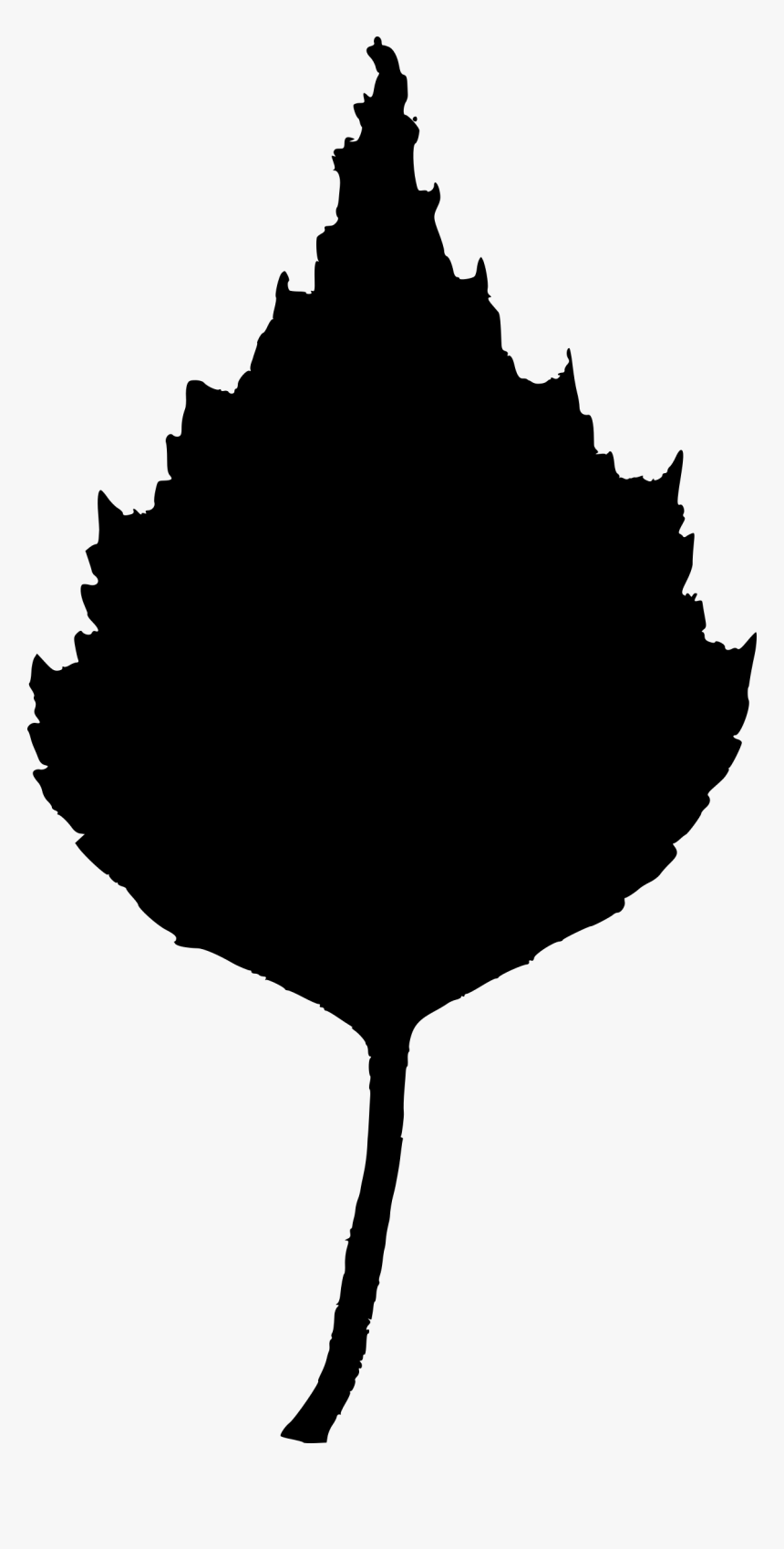 Силуэт березы рисунок