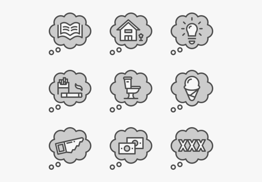 Thinking, HD Png Download