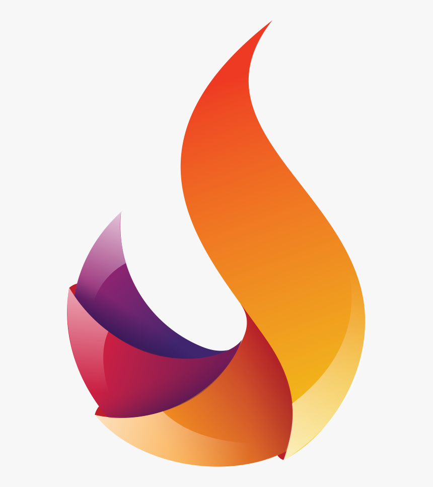 Flame Logo Png, Transparent Png