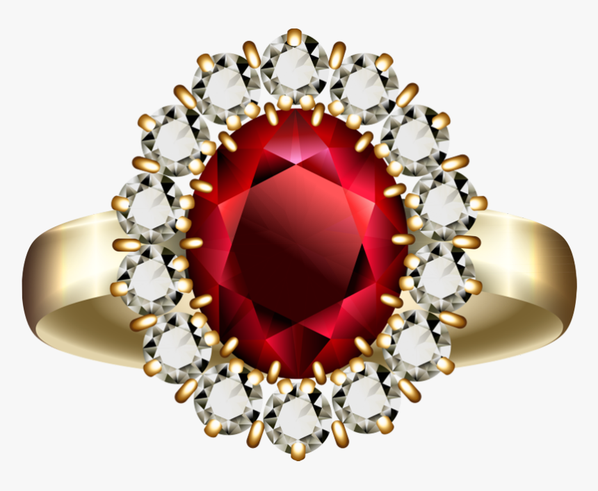 Ruby Ring Clip Art, HD Png Download