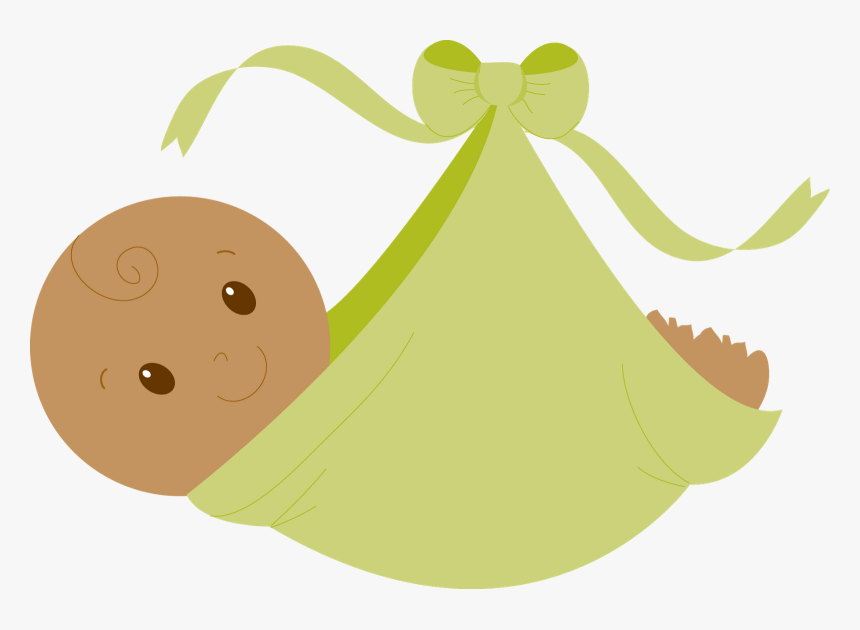 Green Baby Clipart, HD Png Download
