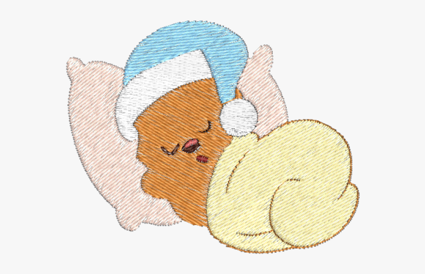 Ursinho Dormindo Em Png, Transparent Png