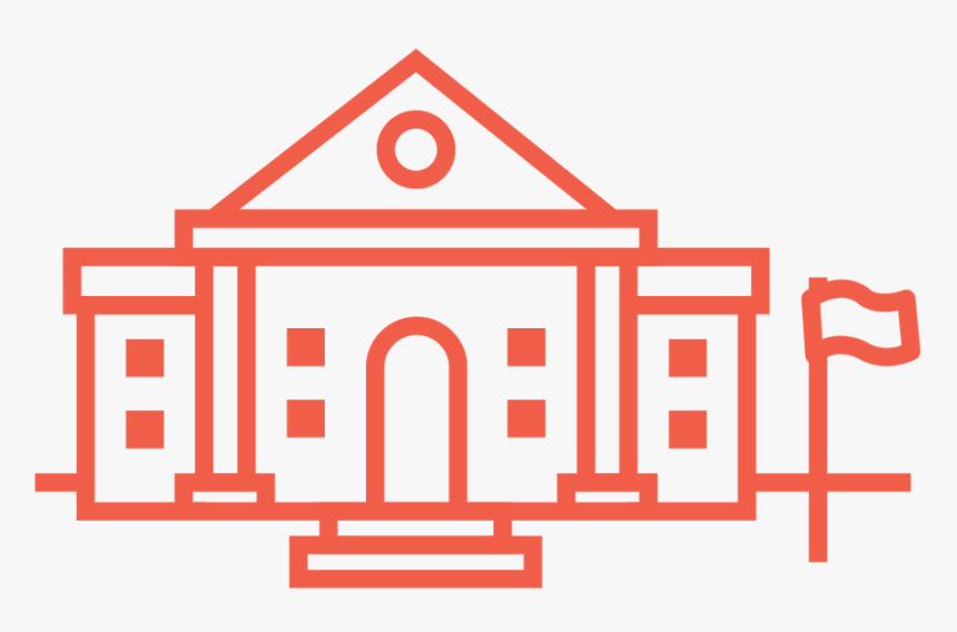 Picture - Simple White House Cartoon, HD Png Download