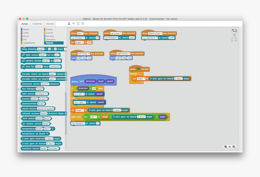Mbot Turn 90 Degrees, HD Png Download