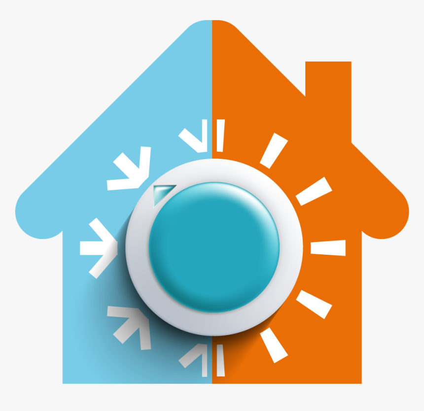 Hvac, Heating And Cooling, Hvac Repairs, Hvac Installation, - Heating And Cooling Icon, HD Png Download