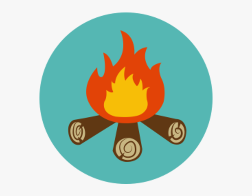 Campfire Clip Art Clipart Cliparting - Campfire Icon, HD Png Download
