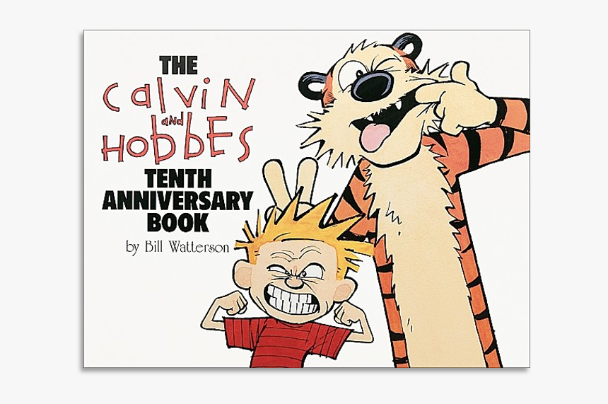 Calvin And Hobbes Tenth Anniversary Book, HD Png Download