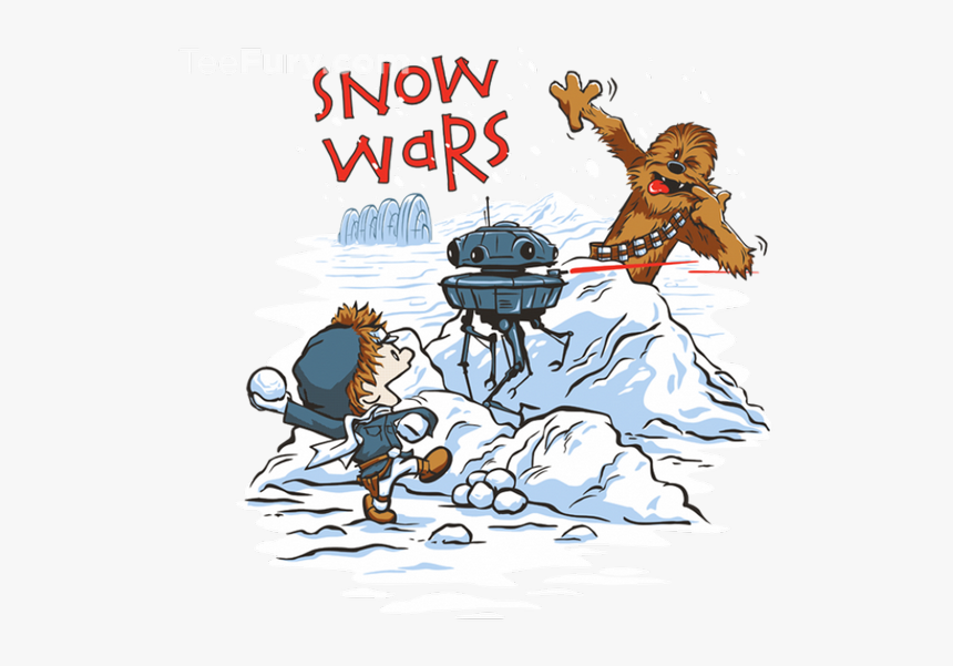 Chewbacca Calvin And Hobbes, HD Png Download