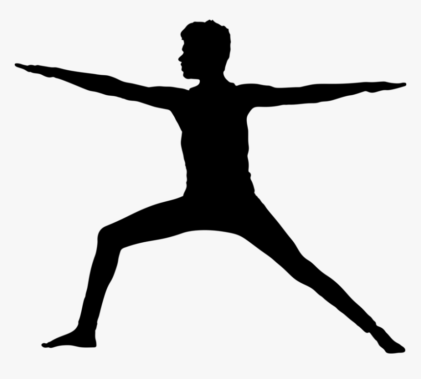 Photography - Yoga Pose Silhouette Man, HD Png Download