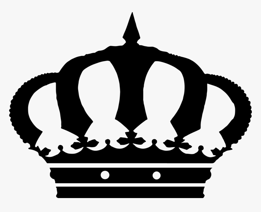 Transparent Crown Png Clipart - Transparent Crown Silhouette Png, Png Download