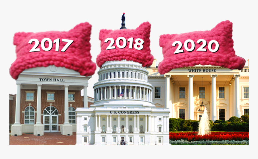 We Are Proud To Be A Part Of The Pink Hat Revolution - U.s. Capitol, HD Png Download