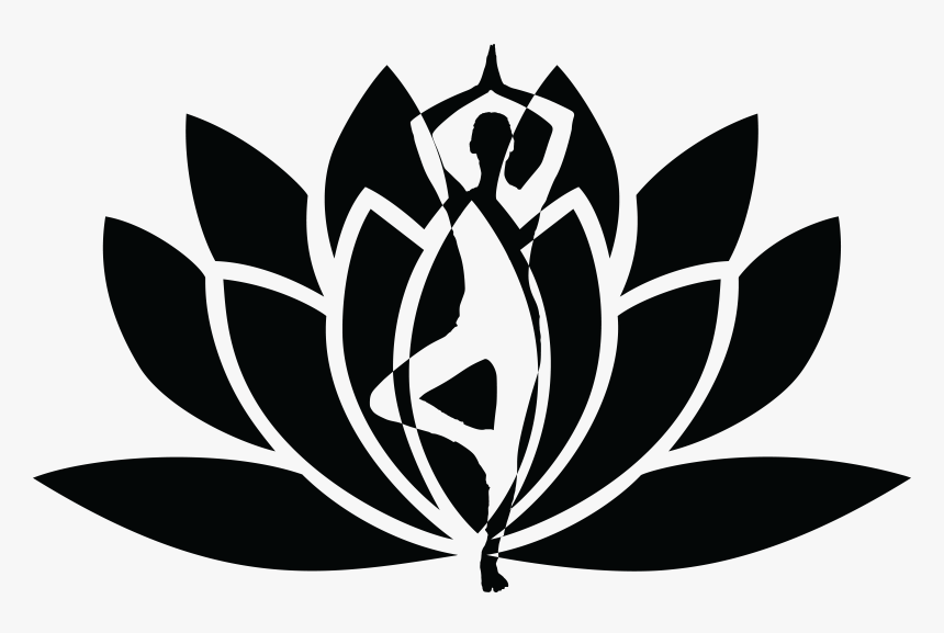 Clipart Yoga Lotus, HD Png Download