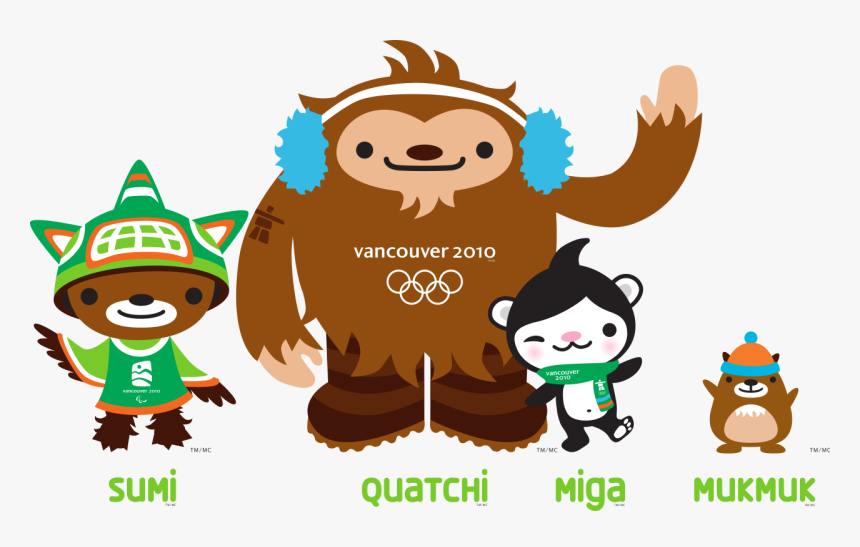 Transparent Part Hat Png - Vancouver Olympics Mascots, Png Download