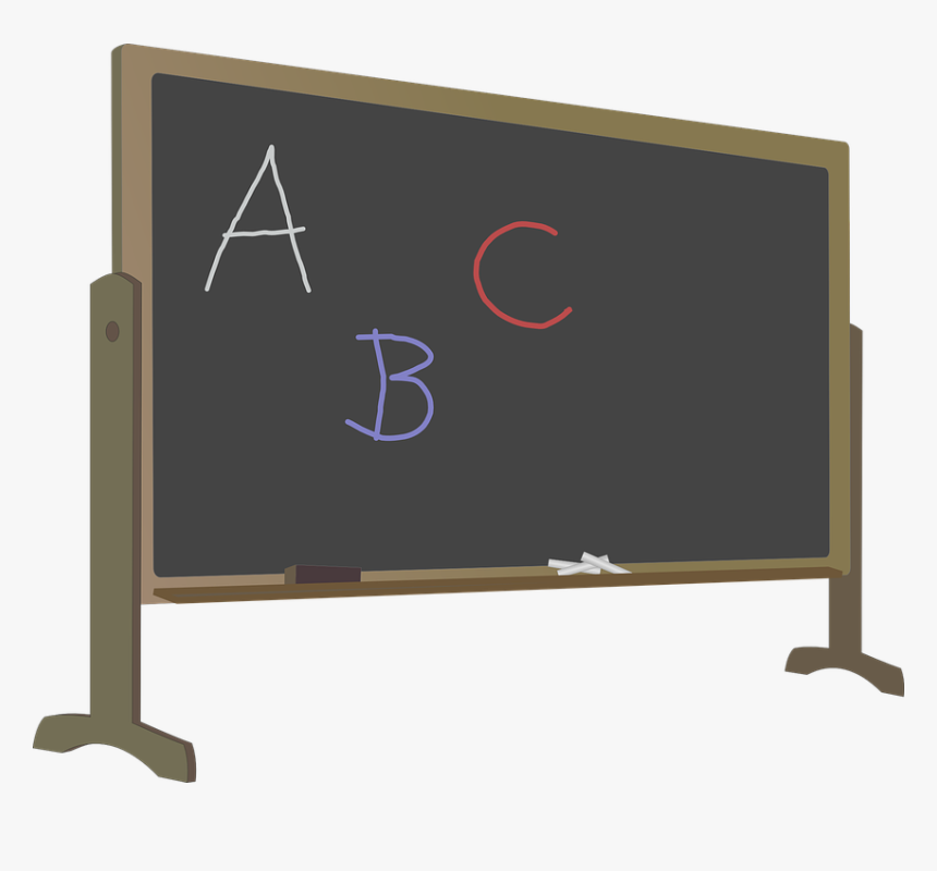 Blackboard With Stand, HD Png Download