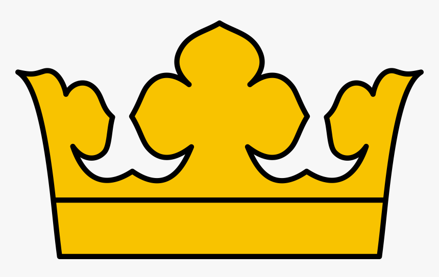 Crown 9 Clip Arts - Crown Template Png, Transparent Png