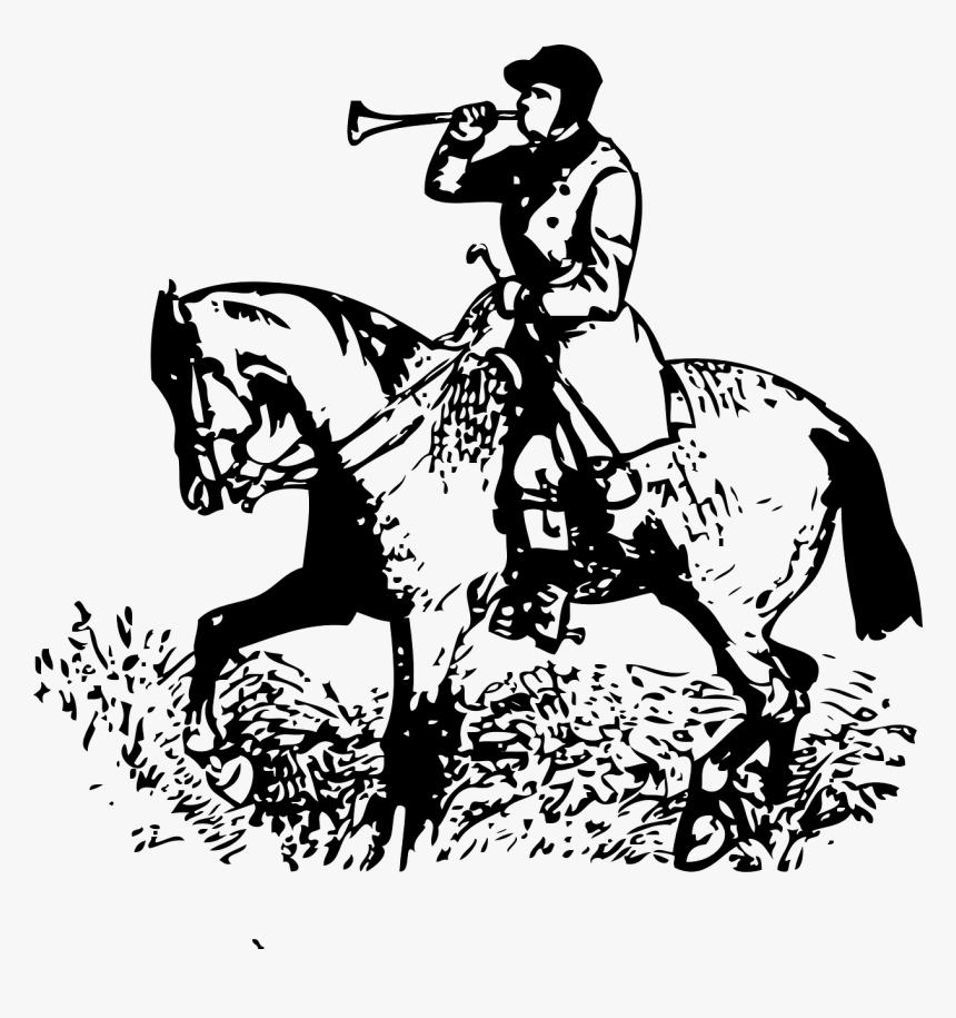 Messenger On A Horse, HD Png Download