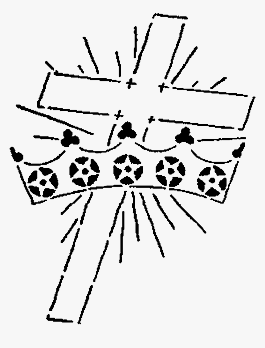 Cross And Crown Image - Christian Cross, HD Png Download