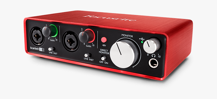 Focusrite Scarlett 2i2 How To Podcast Bitbloggist - Focusrite Scarlett 2i2 2gen, HD Png Download