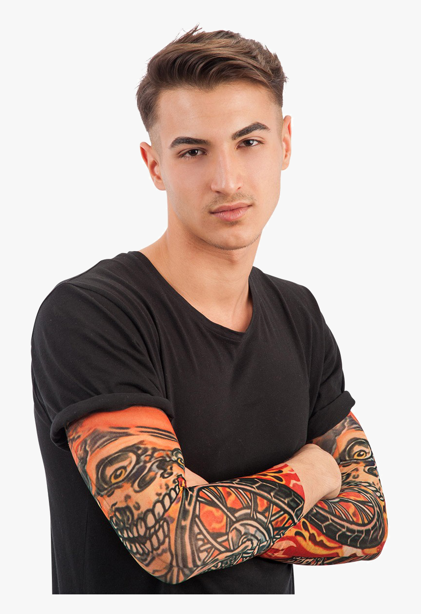 3290 Tattoo Sleeve - Maneci Tatuate, HD Png Download